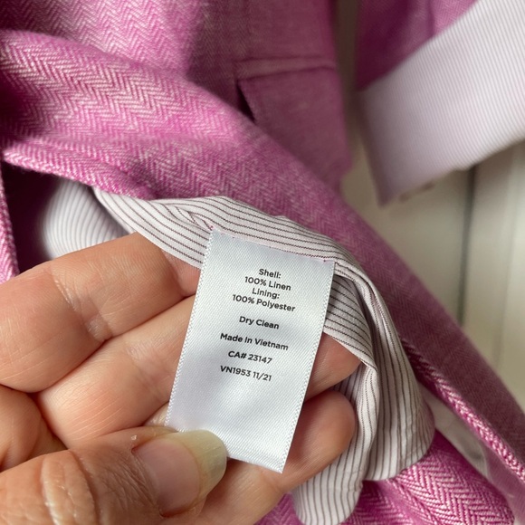 Talbots Pink Blazer - Picture 4 of 8